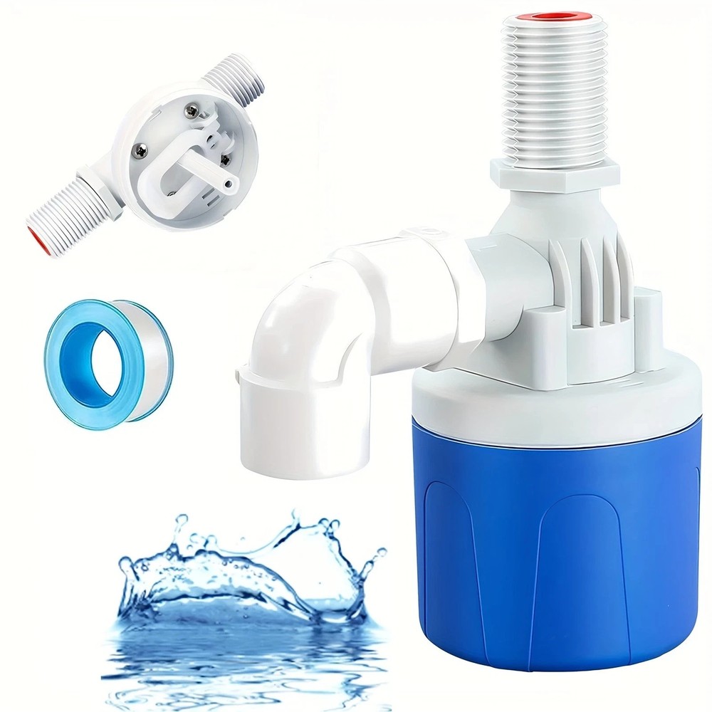 Automatic Float Valve - Rust-Resistant Water Level Controller, Easy to Install