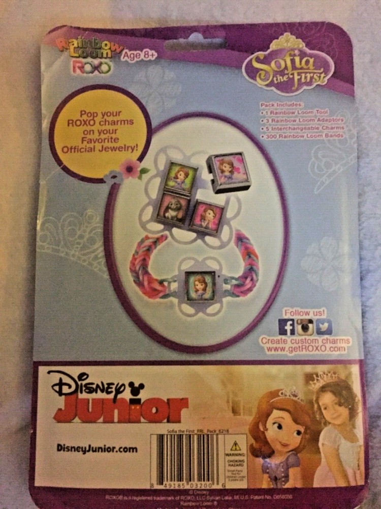 Rainbow Loom ROXO Disney Sofia the First Loom Band Craft Kit