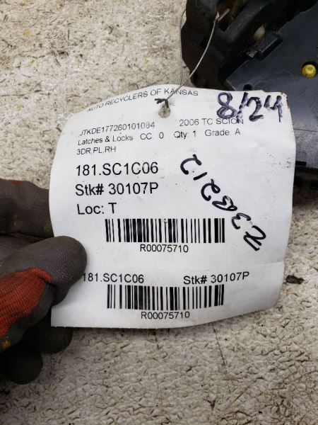 2006 TC SCION Keys/Latches/Locks 75710