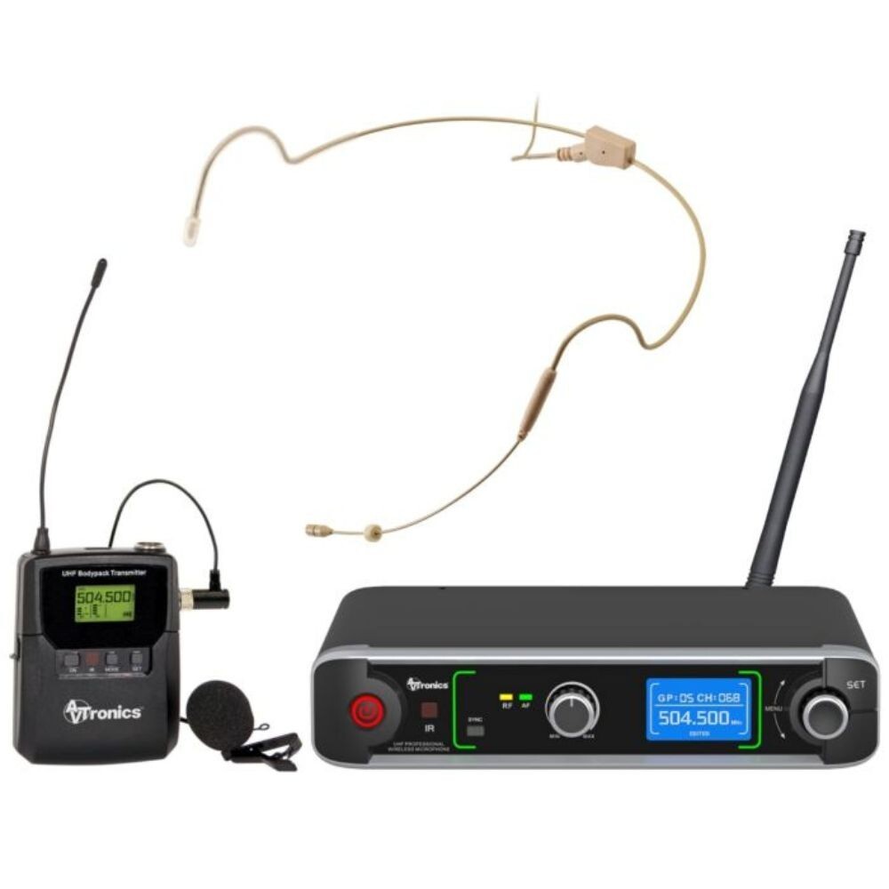 AVTronics Professional 200-Channel Lapel Mic System | High-Quality and Versatile
