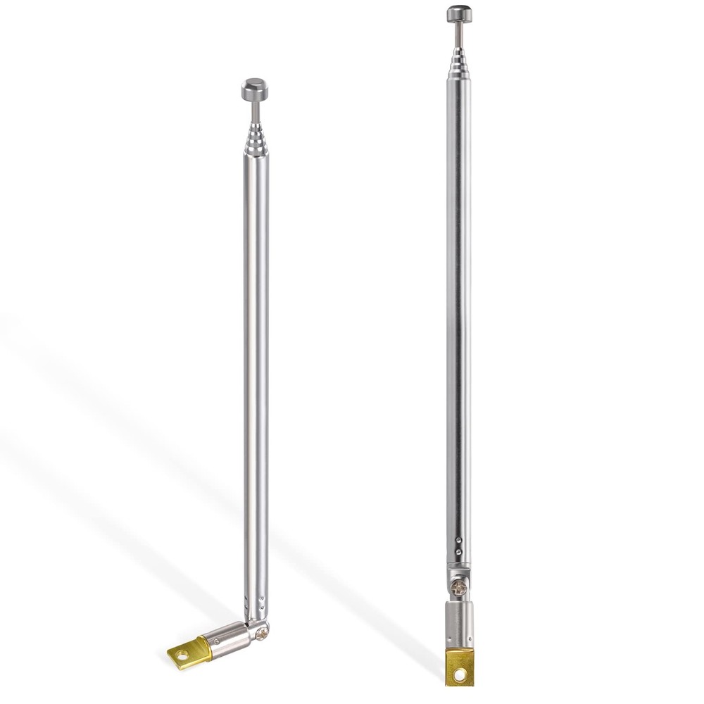 Bingfu 6 Sections Telescopic 65cm AM FM Antenna Foldable