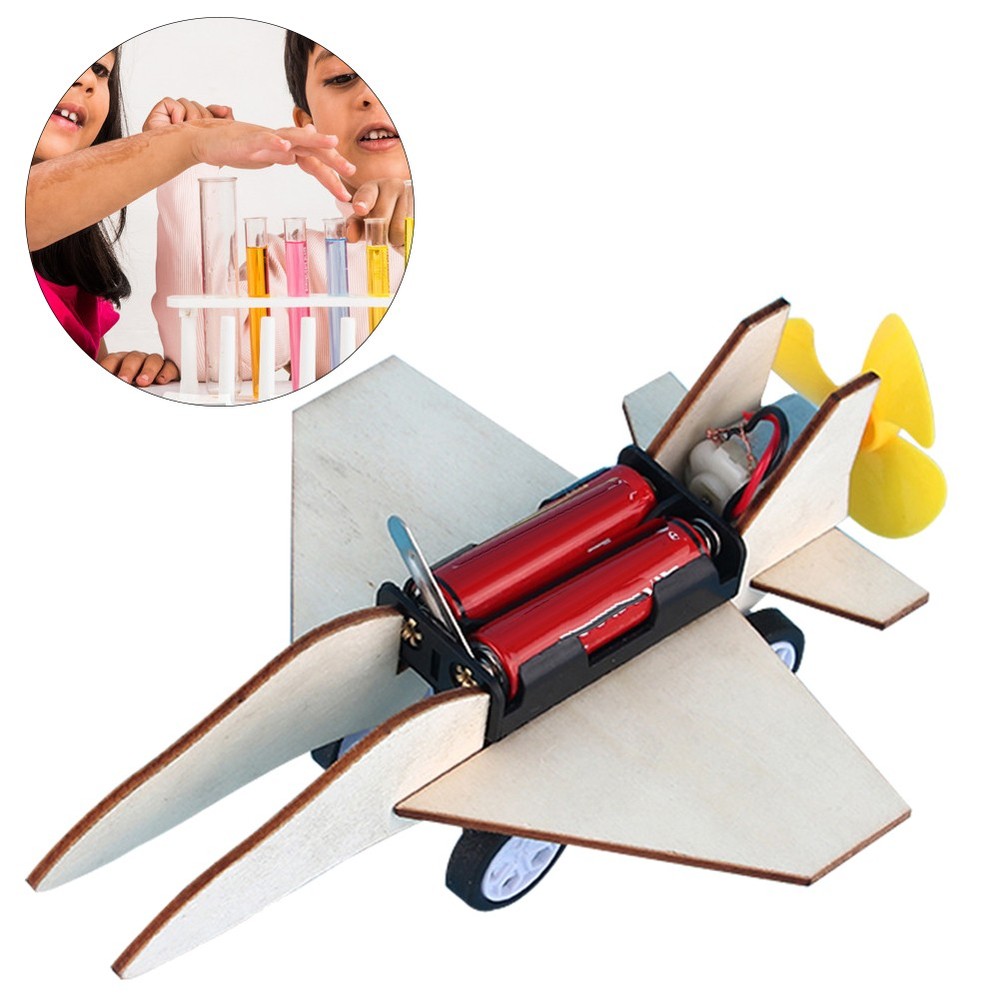 DIY Airplane Model Educational Toy Set For Children Science Experiment
