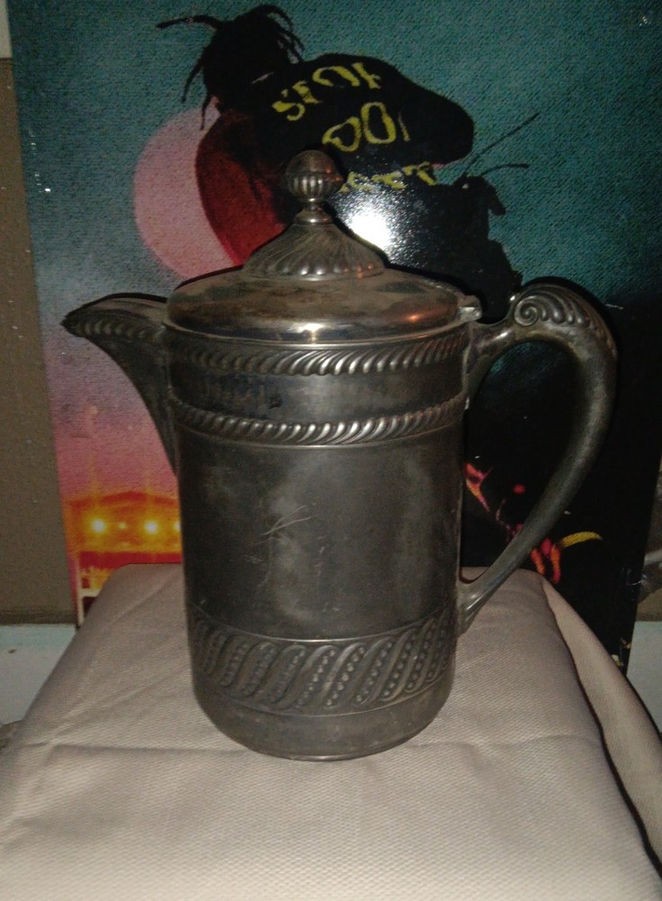 Simpson Hall Miller  Silver Plated Water Pitcher  #397
