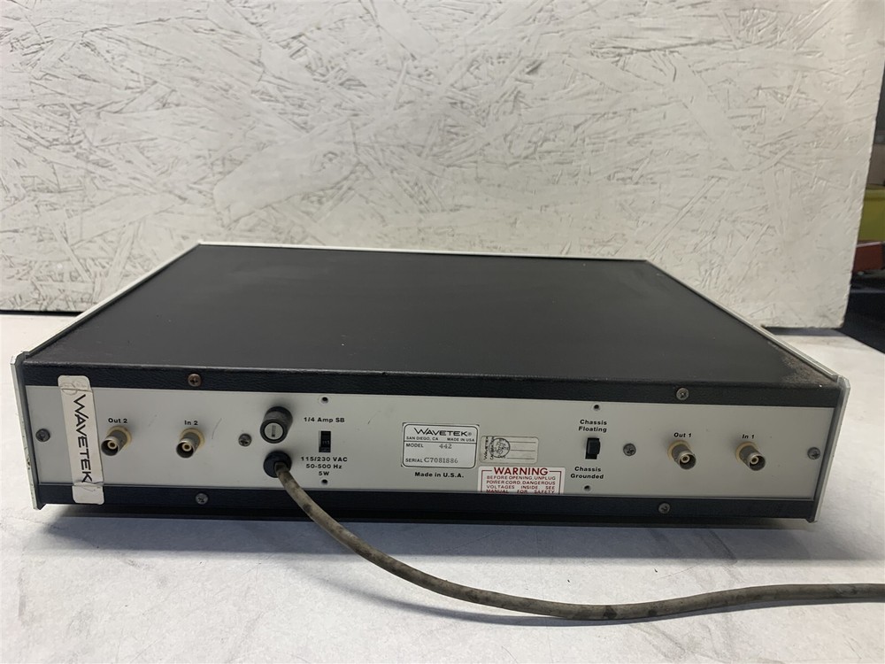WAVETEK DUAL HI/LO FILTER MODEL 442