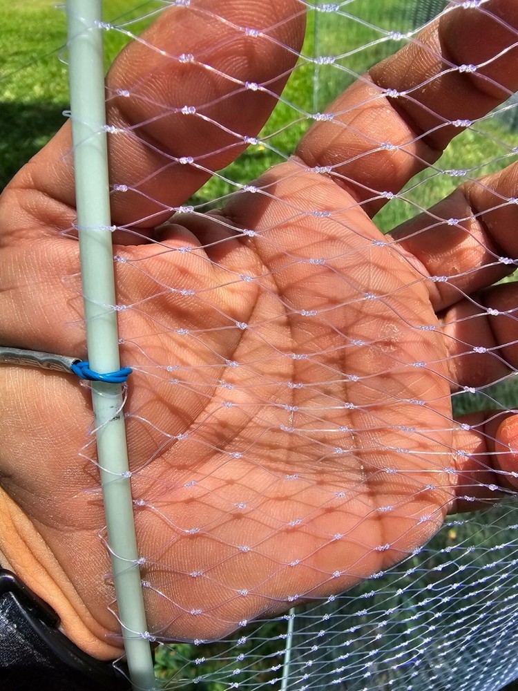 Durable Hoop Net for Ballyhoo & Baitfish 45"