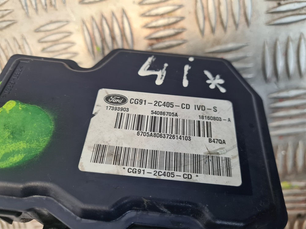 FORD GALAXY 2.0 CDTI 2014 ABS PUMP MODULATOR CONTROL UNIT CG912C405CD #4I