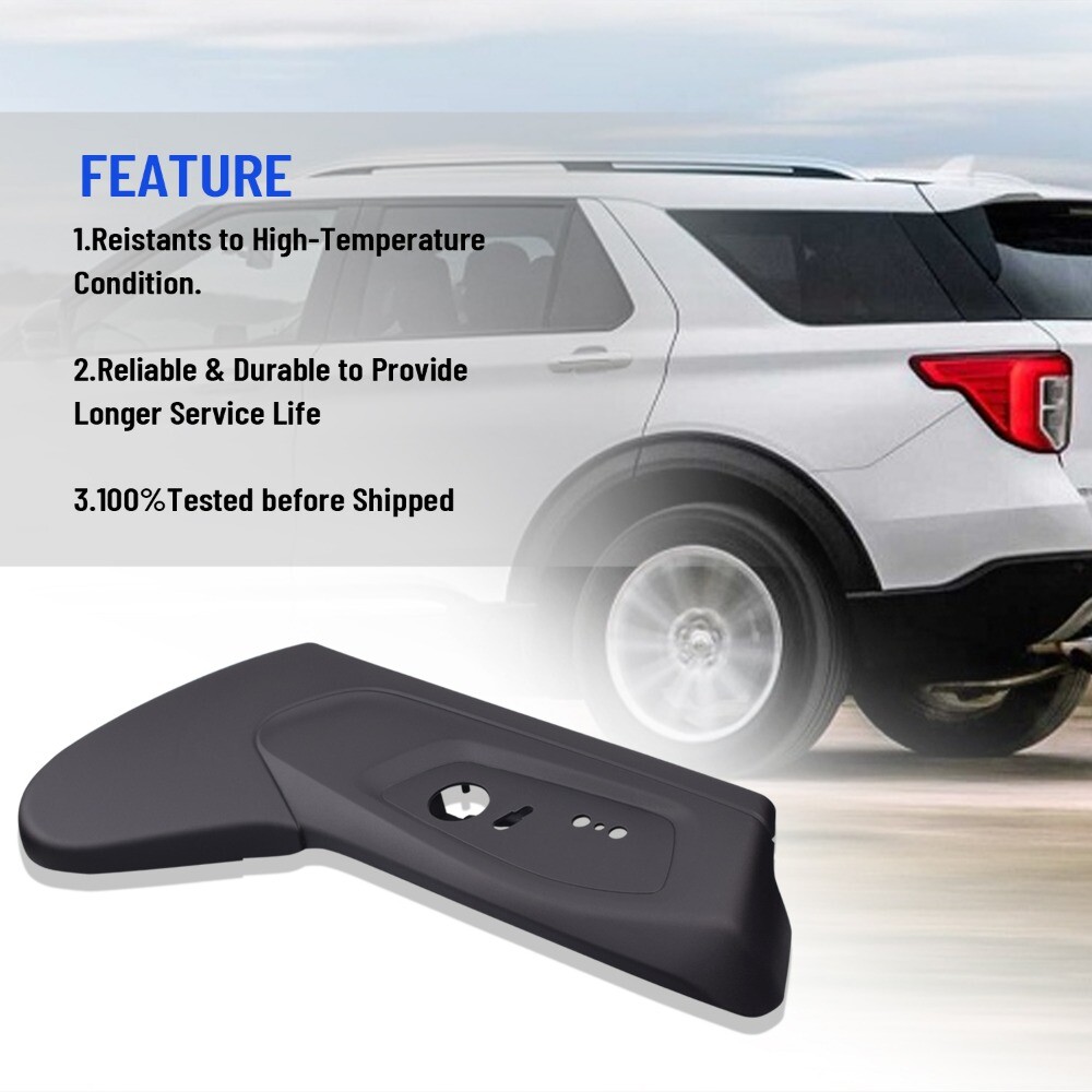 NEW For 20-23 Ford Explorer Front Seat Trim Panel Shield LEFT Driver Side BLACK