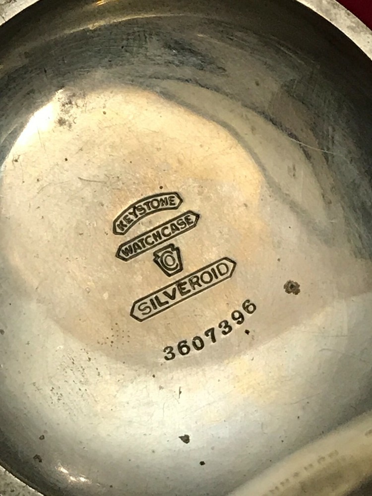 Big Silver Antique Pocket Watch Waltham Working