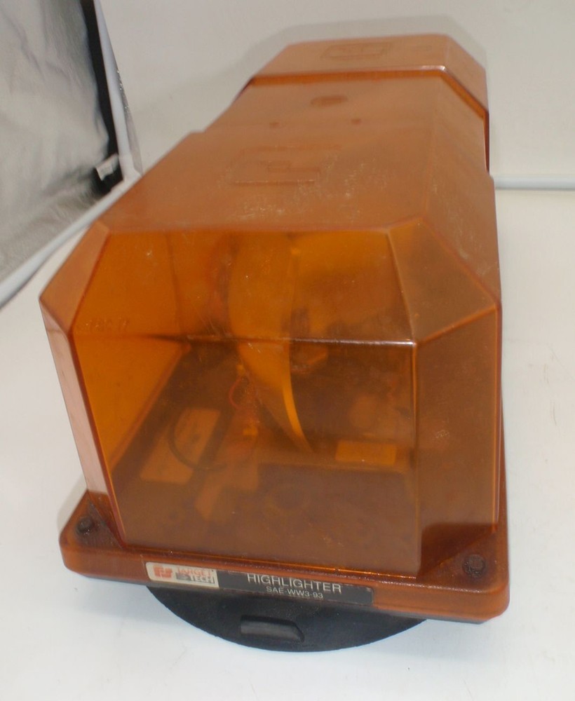 Target Tech USA 16" Highlighter Amber Strobe Warning Light
