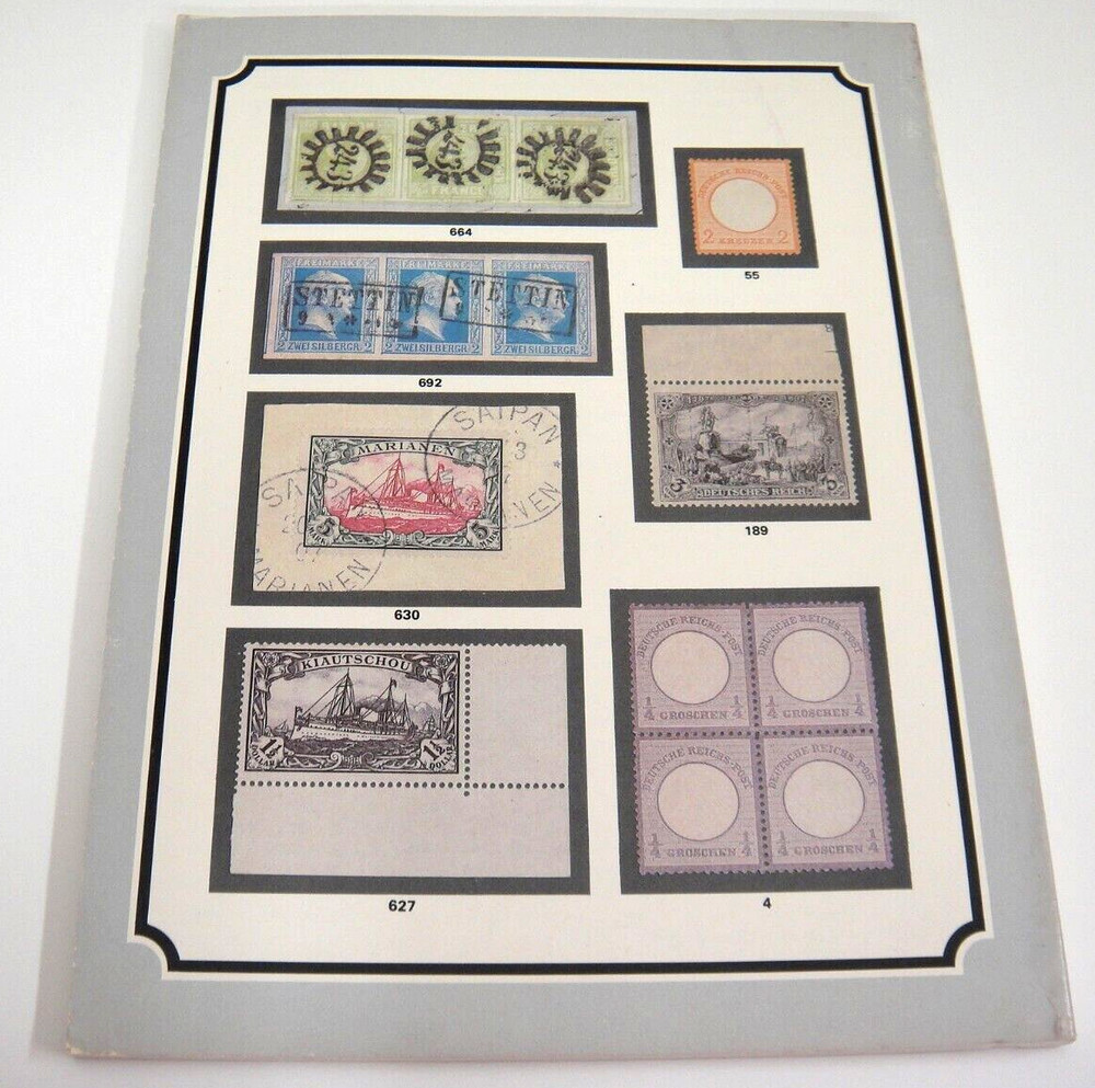 Wolffers Stamp Auction Catalog 1979 w Prices Realized Wolfe Germany Collection