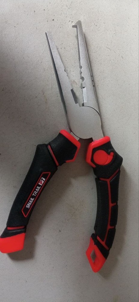 Fishing Split Ring Pliers Gripper Hook Remover Braid Cutters Open Ring Cutting