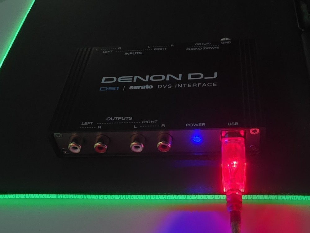 DENON DJ DS1 Professional 2-Channel serato DJ DVS Interface
