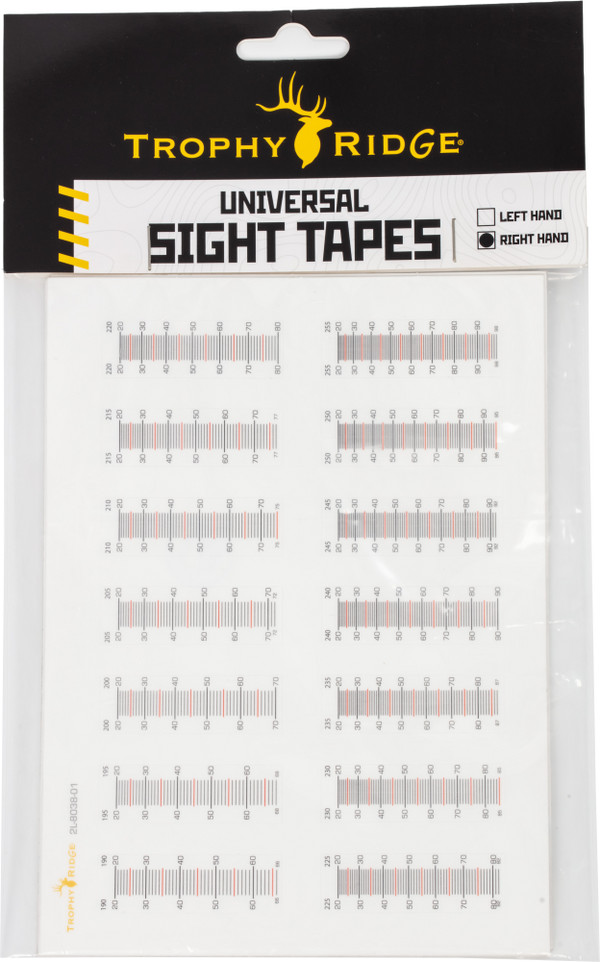 Trophy Ridge Universal Sight Tapes - RH