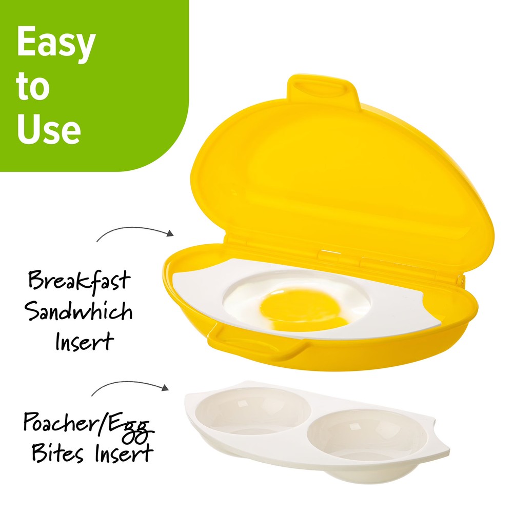PrepSolutions 4-in-1 Microwave Egg Cooker