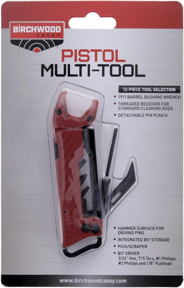 Pistol Gun Multi-Tool Kit| Durable Versatile Compact Gunsmithing Tool Set | 1911