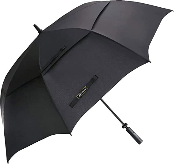 Golf Umbrella Extra Large Oversize 80 Inch Windproof Stick Umbrella Double Cano