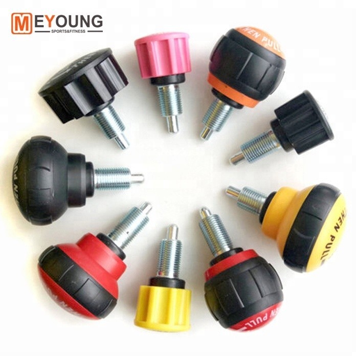 Pull-up Spring Knob Pop Pin for Most Exercise Bikes Equipments Weight Bench M16