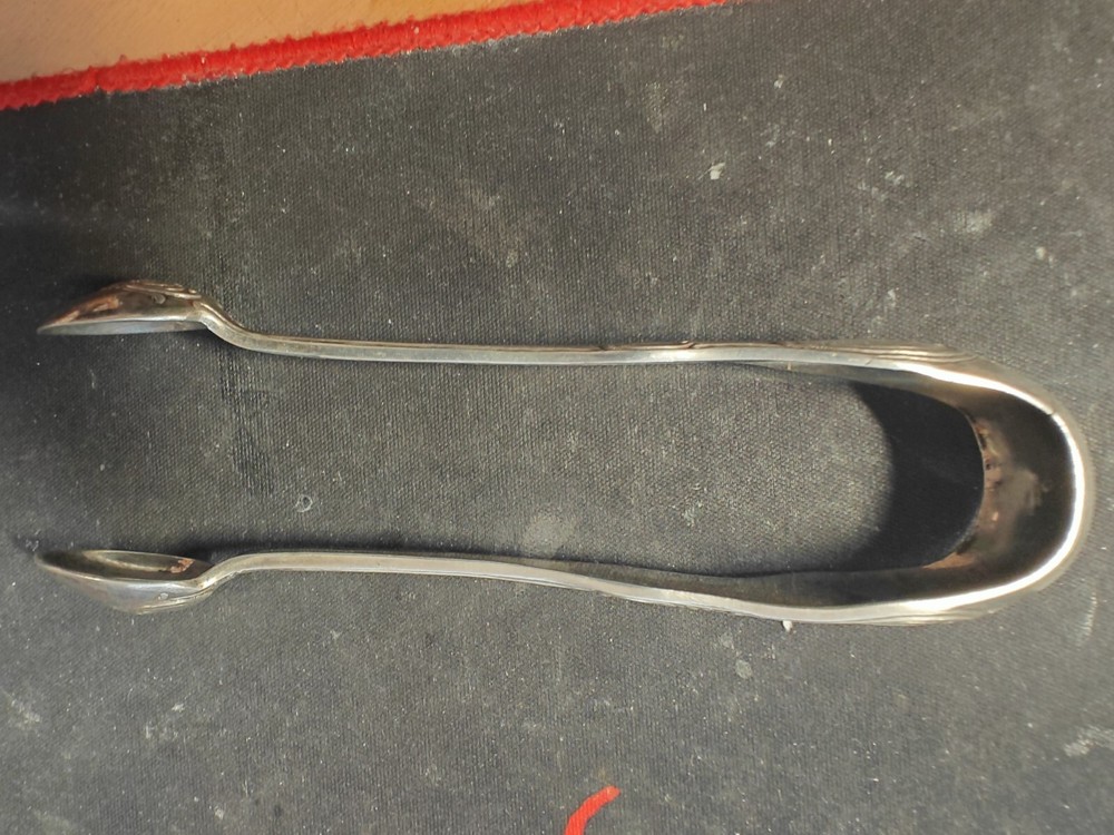 Russian Silver 84 Sugar tweezers