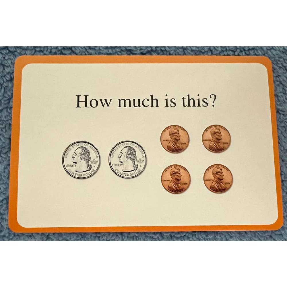 Flash Cards for Counting Money Grades 1st-2nd NIB