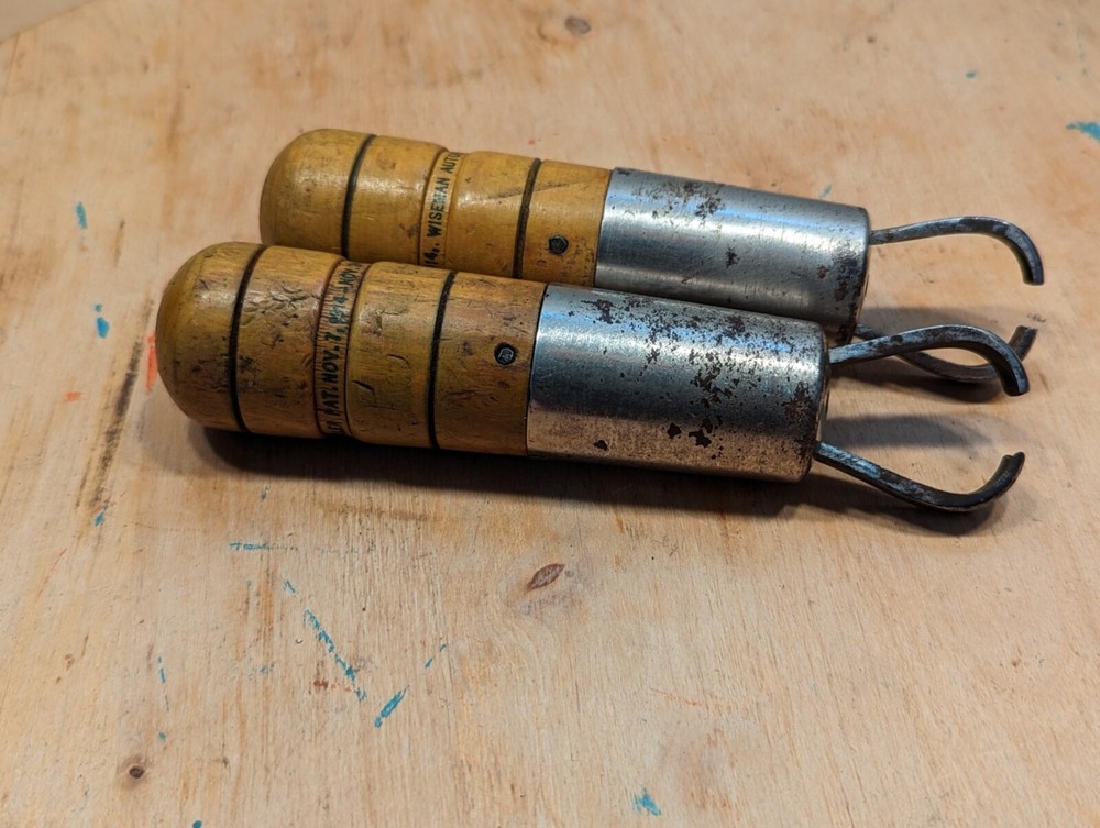 2 x WISEMAN Automatic Tack Puller Pat Nov 1914