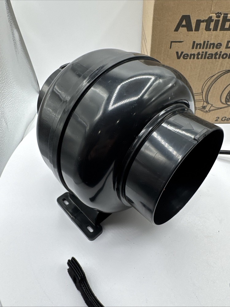 Artibear 3.5 Inch 168 CFM Inline Duct Ventilation Fan with 2 Speed Controller
