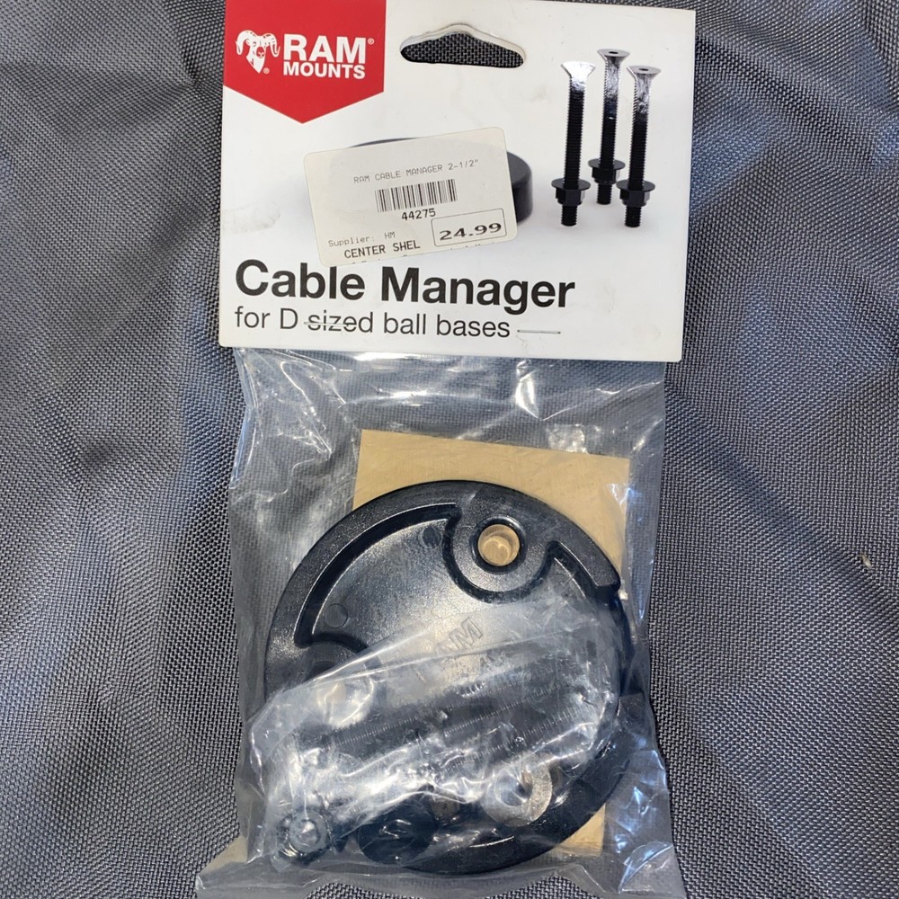 RAM® Cable Manager for Large Electronic Mounts no ball 44275