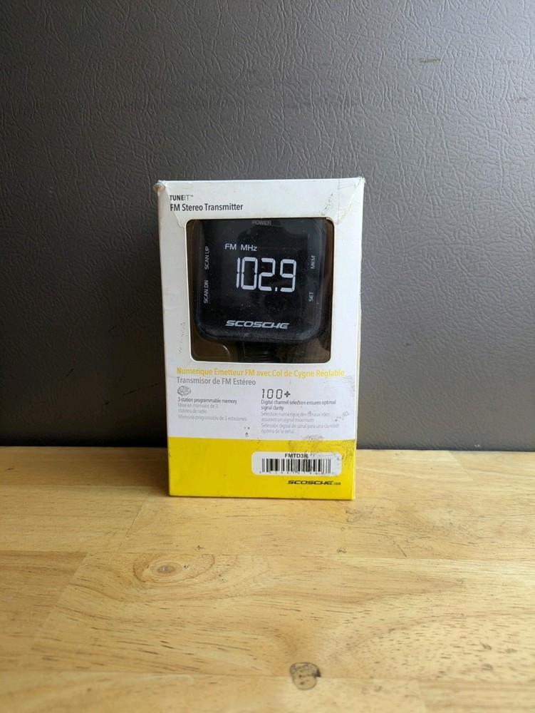 Scosche FM Stereo Transmitter with LCD Display
