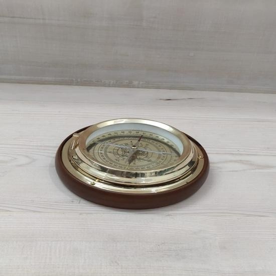 15.24 Cm Brass Sundial Compass, Maritime Direction Map Compass Custom Engraving