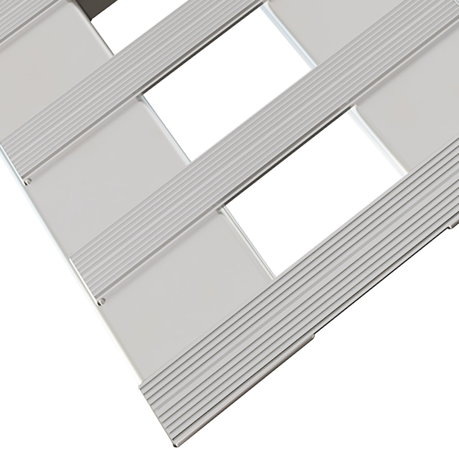 Pair Aluminum 6800LBS Hook End Ramps For Truck Car Auto Trailer 60''X15''