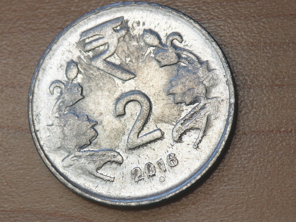 2016 India 2 Rupees Noida Mint Mint Error?
