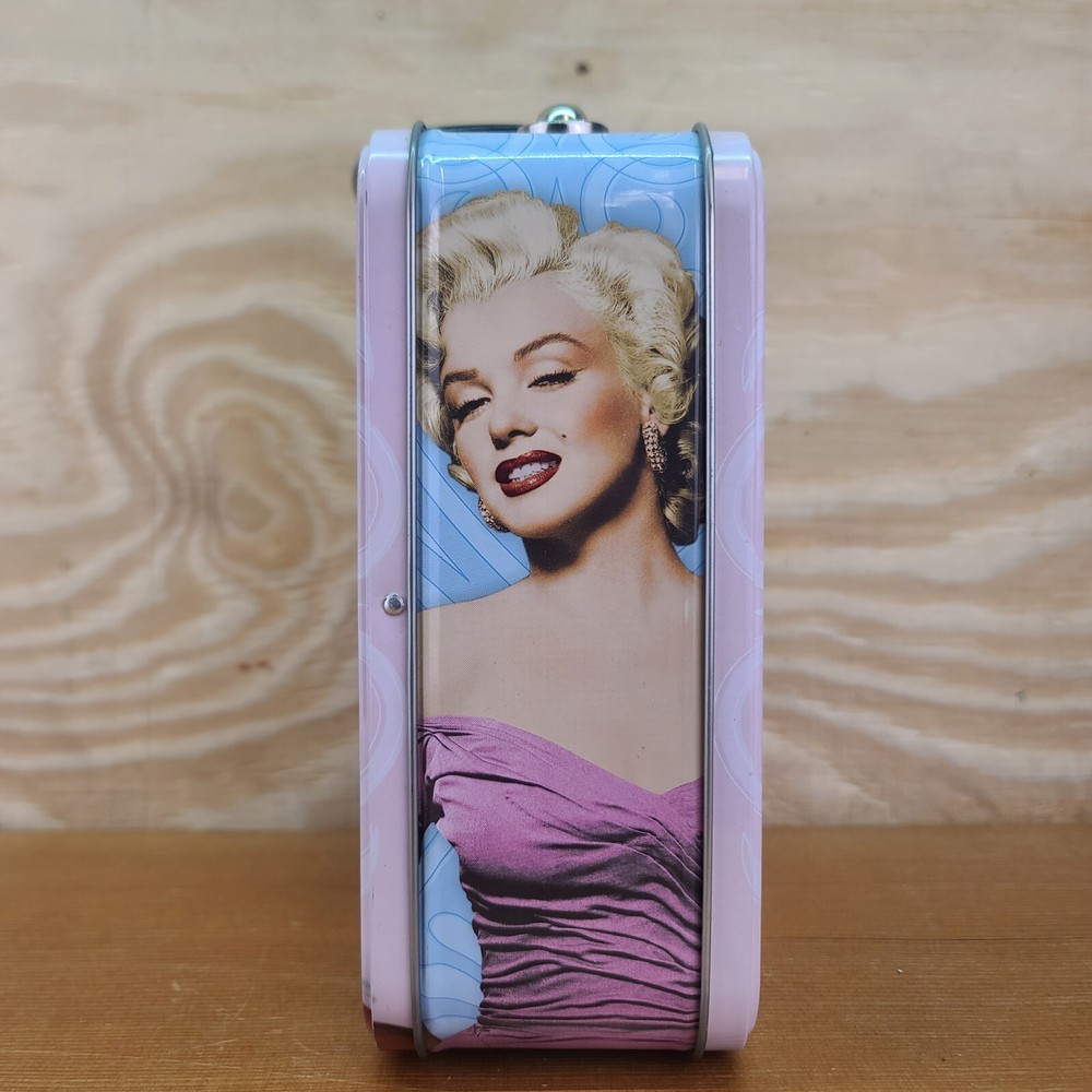 2006 Marilyn Monroe Lunchbox Tin Tote Metal