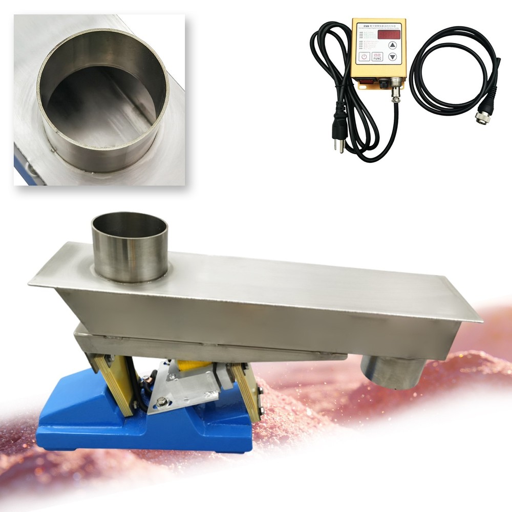 110V Closed Type Electromagnetic Vibration Feeder Shaking Feeder with Controller