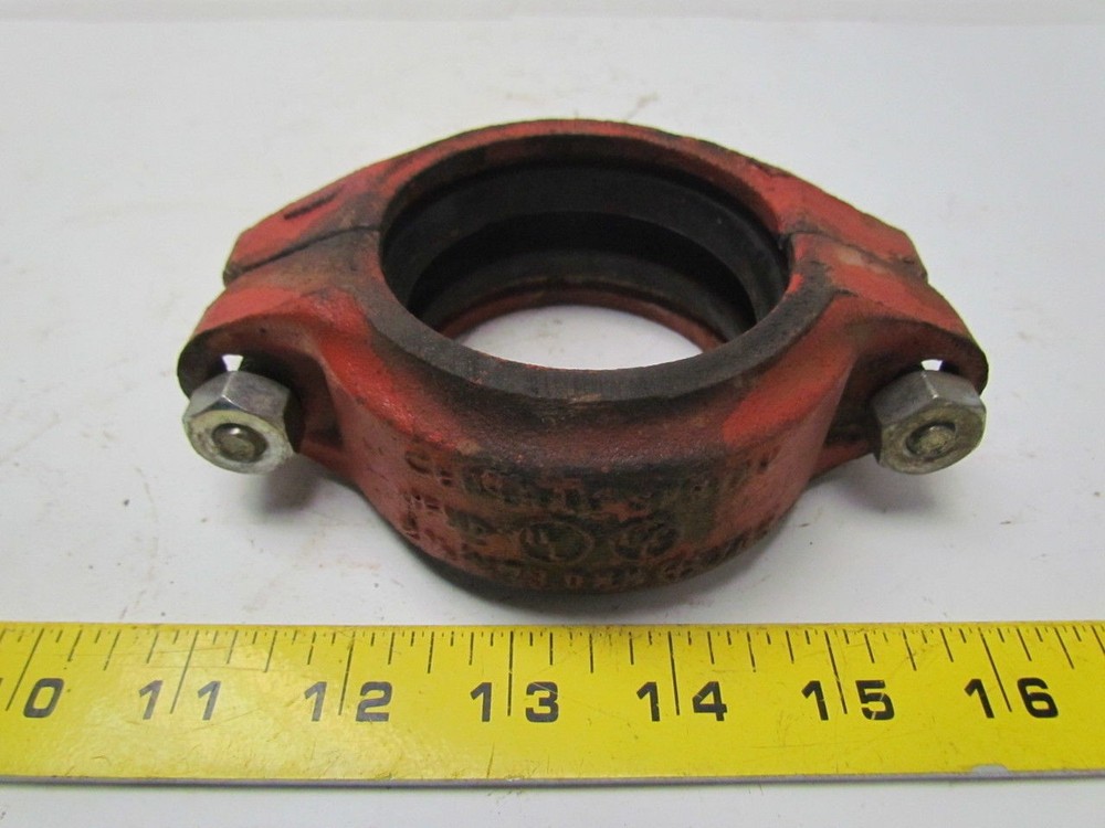 Central Sprink 705 Pipe coupling 2-1/2"fire sprinkler w/ gaskets