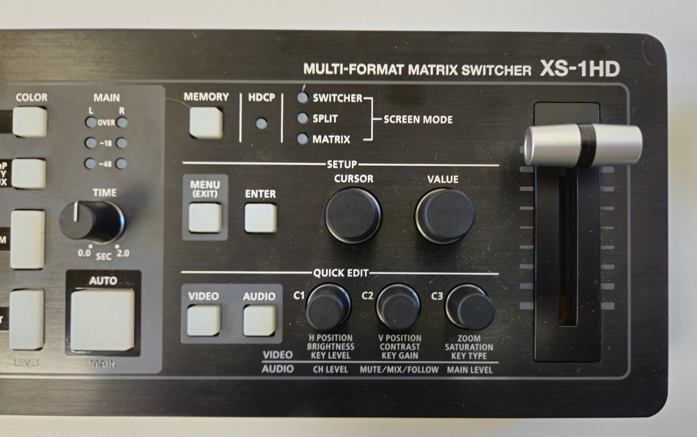 Roland XS-1HD Multi-Format Matrix Switcher Video Processor HDMI 4K