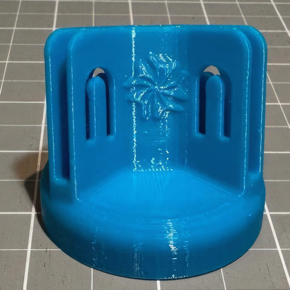 Blue Pattern Stand by Purple Hobbies