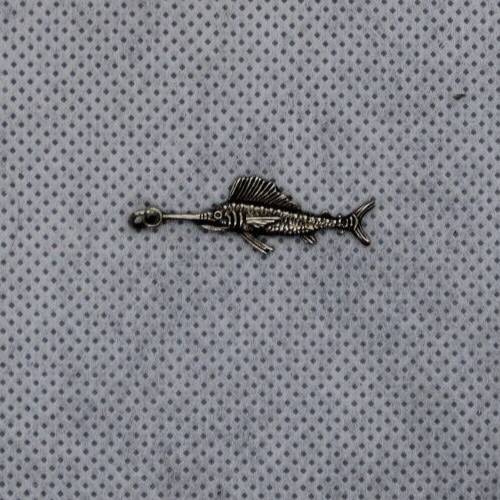 Sterling Silver Swordfish Charm
