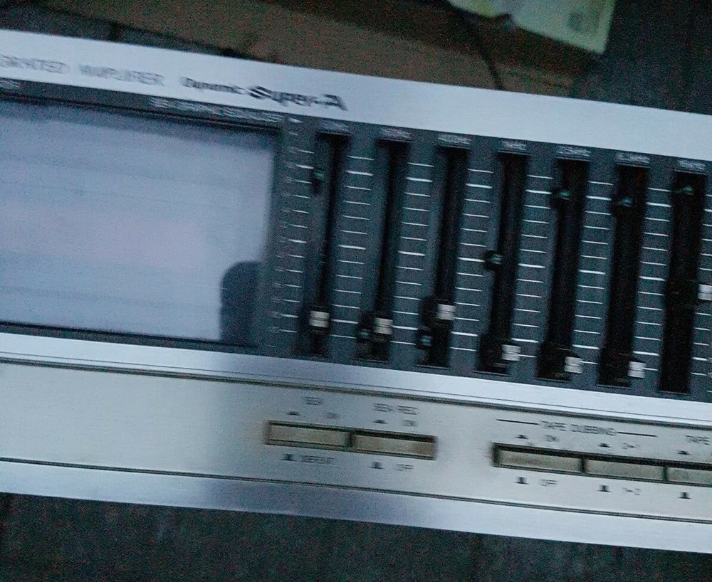JVC A-X400 Stereo Integrated Amplifier Dynamic Super-A Graphic Equalizer