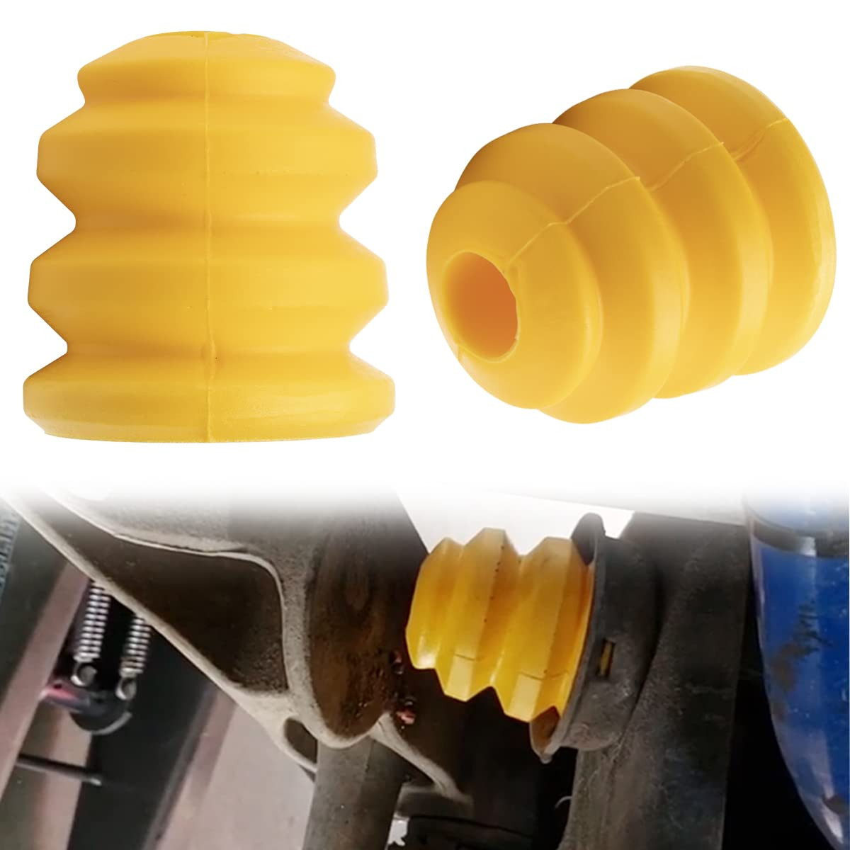 Front Bump Stops 905208 Control Arm Bumpers Fit Silverado Tahoe Suburban Sierra