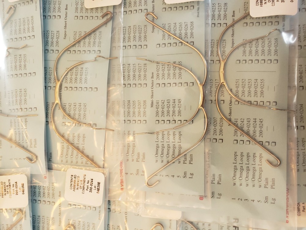 MASSIVE  Orthodontic Headgear ,bow ,straps lot