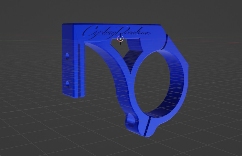 Mountain Bike Race Plate Holder