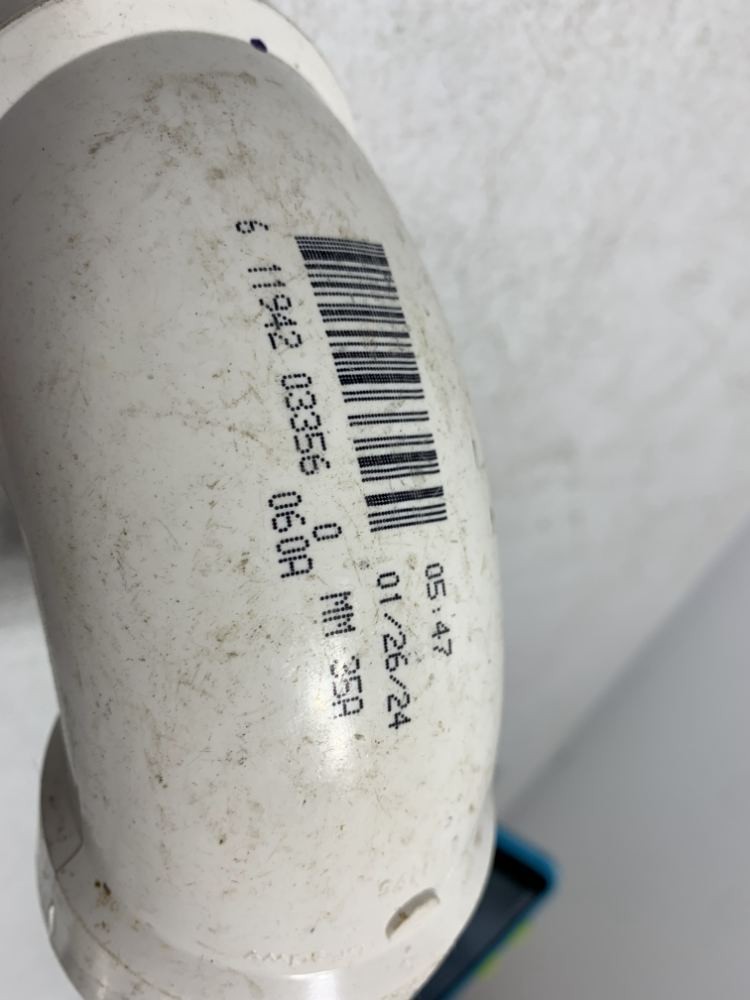 Charlotte Pipe 31-1175 Elbow Fitting 2" PVC DWV