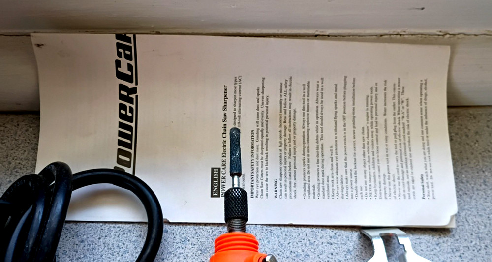 Chainsaw Chain Sharpener PowerCare 110 Volt #467-164