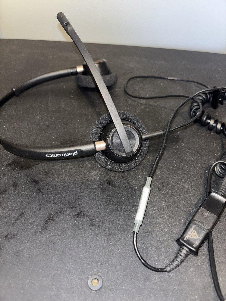 Plantronics EncorePro HW520 Black Headband Headsets