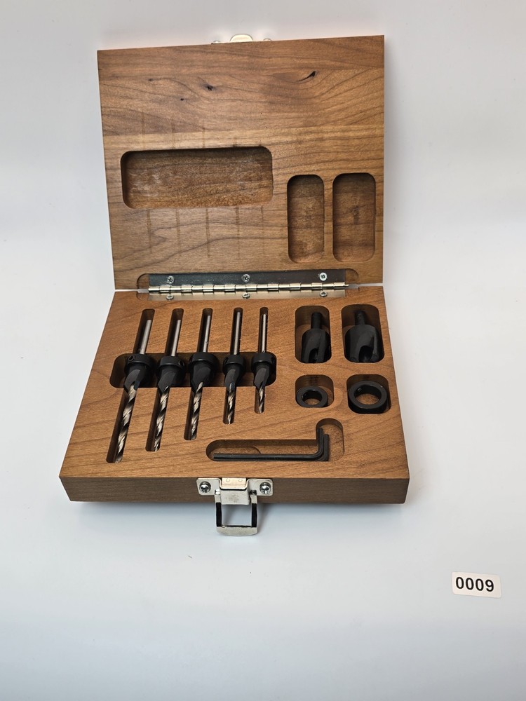 Fuller Countersink Set In Wooden Box Tool Set