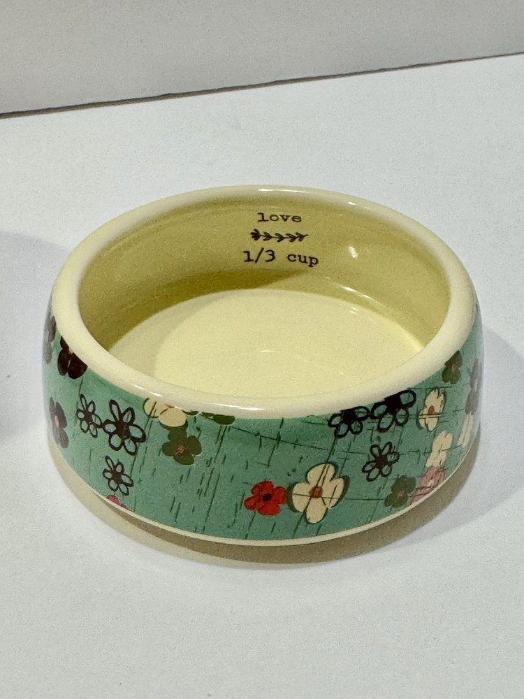 Stoneware Stackable Measuring Cup Set Designed By Eclectic Artist Amylee Weeks