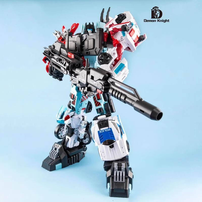 Demon Knight Defensor Combiner Wars Oversized 45cm A+B Set Figures DK01-05 NEW！