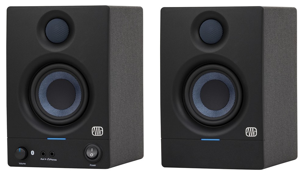 2 Presonus Eris 3.5BT 2nd Gen 3.5" Studio Monitors w/Bluetooth+2x2 USB Interface