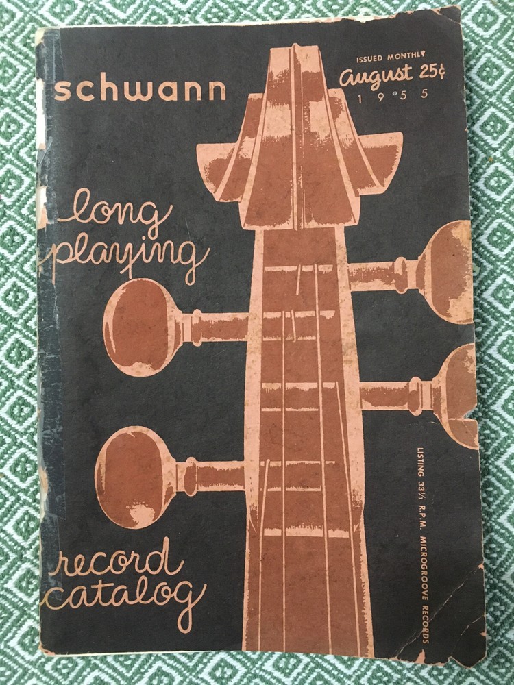 Schwann Long Playing Record Catalog. March, 1961 issue