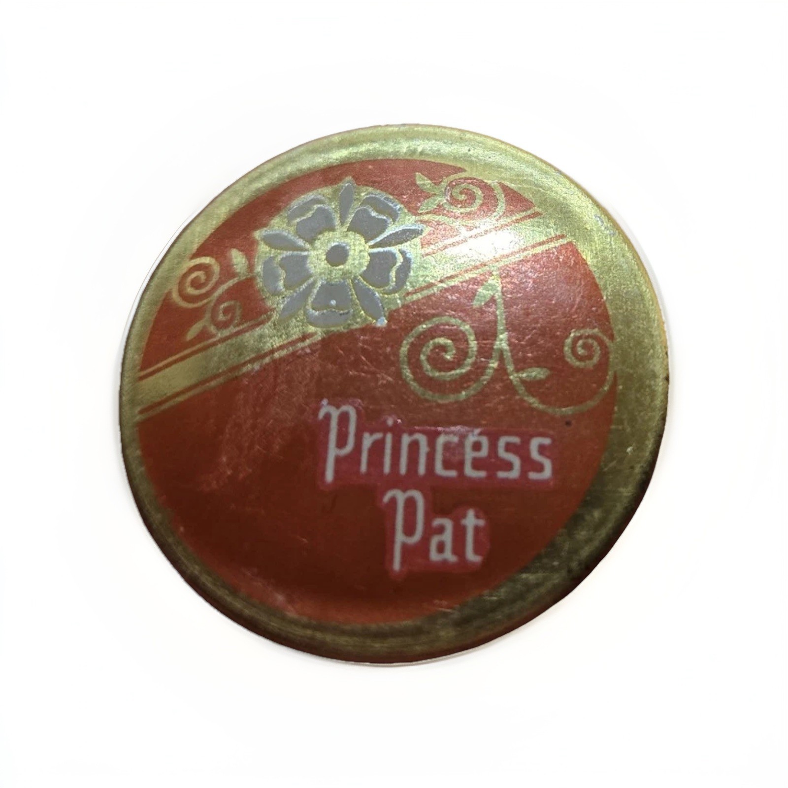Art Deco Princess Pat Face Powder Tin Chicago USA. 1920s-30s