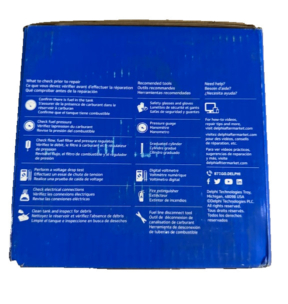 Delphi FG0809 Fuel Pump Module Assembly